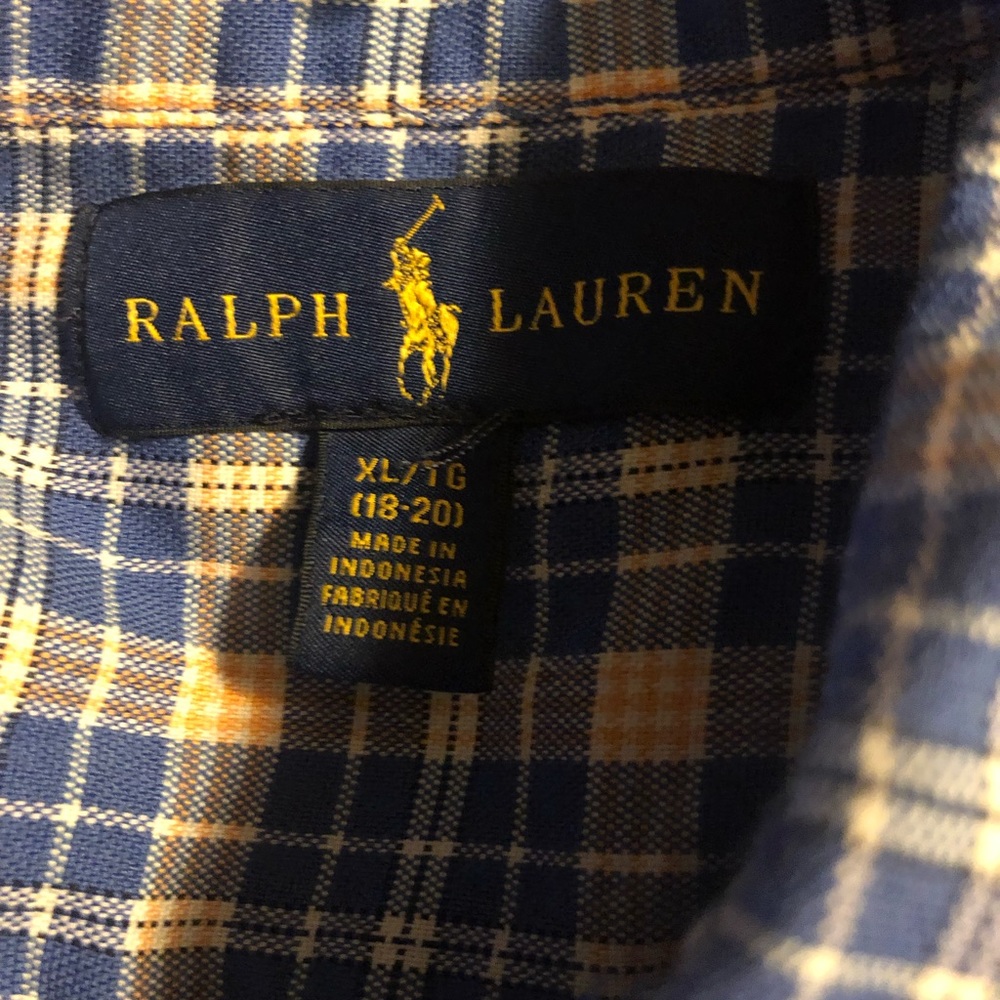 Ralph Lauren boys dress shirt